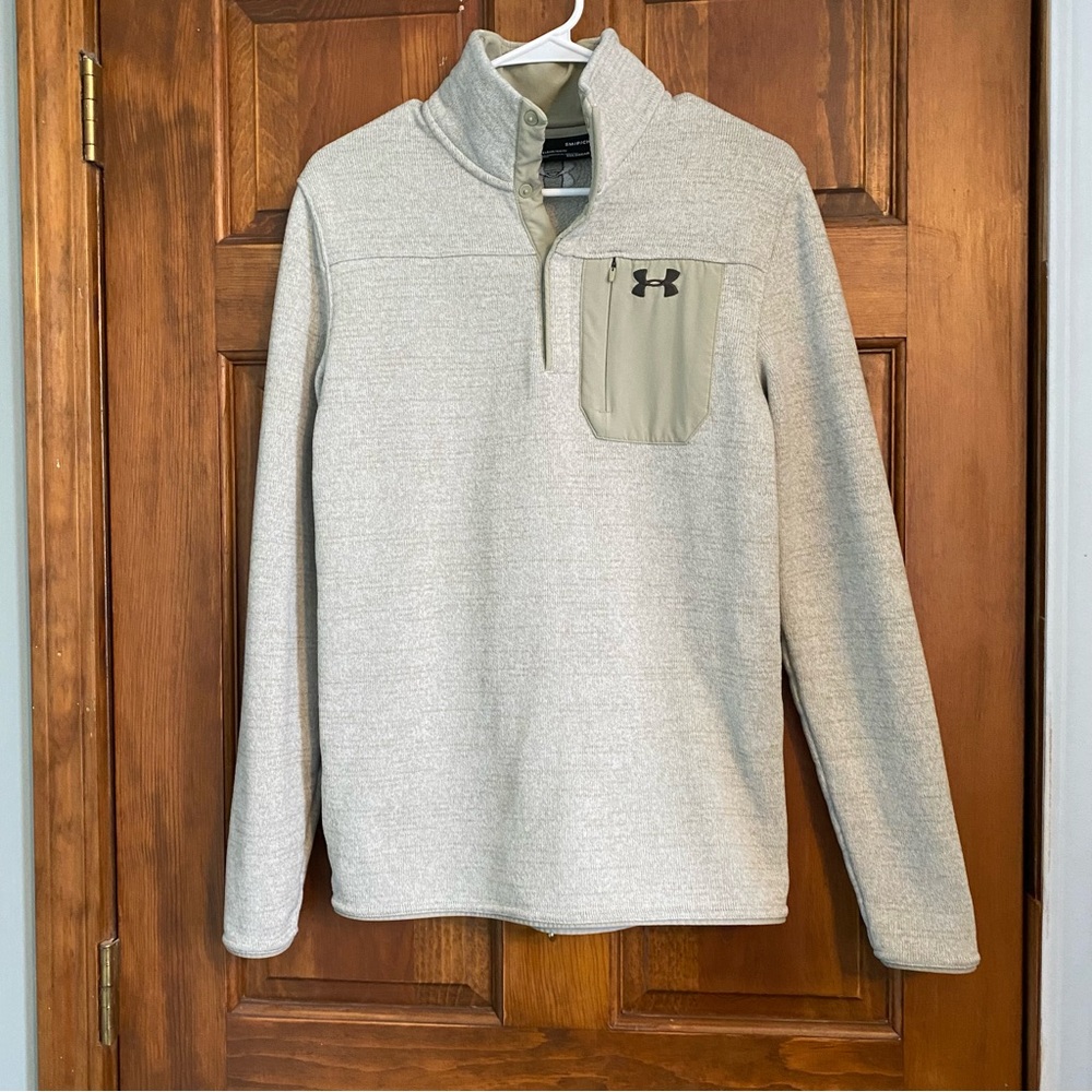 Men’s Under Armour Quarter Button - Small